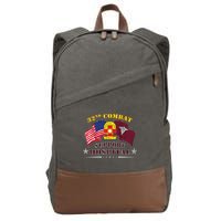 Army Combat Medic 32nd Combat Support Hospital Veteran Cotton Canvas Backpack