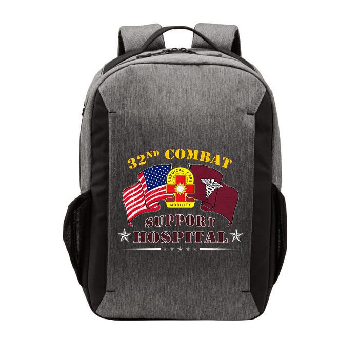 Army Combat Medic 32nd Combat Support Hospital Veteran Vector Backpack
