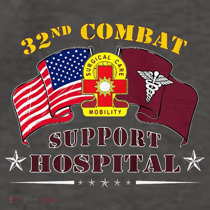 Army Combat Medic 32nd Combat Support Hospital Veteran Vector Backpack