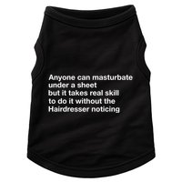 Anyone Can Masturbate Under A Sheet Doggie Tank