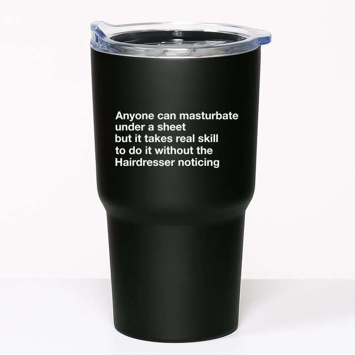 Anyone Can Masturbate Under A Sheet Tumbler