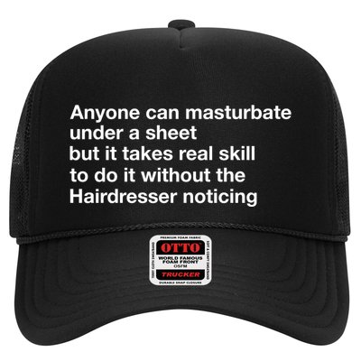 Anyone Can Masturbate Under A Sheet Trucker Hat