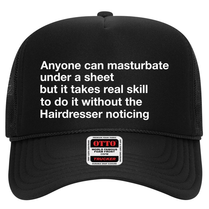 Anyone Can Masturbate Under A Sheet Trucker Hat