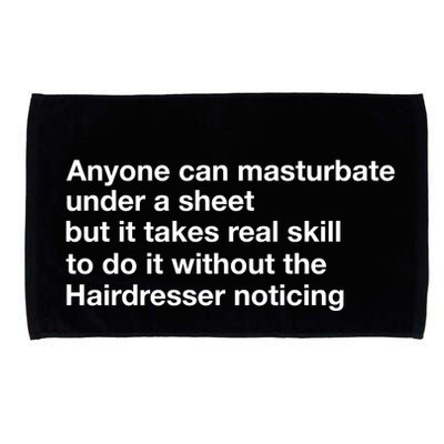 Anyone Can Masturbate Under A Sheet Microfiber Hand Towel