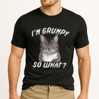 Angry Cat Meme I'm Grumpy So What Performance Shirt