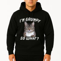 Angry Cat Meme I'm Grumpy So What Hoodie