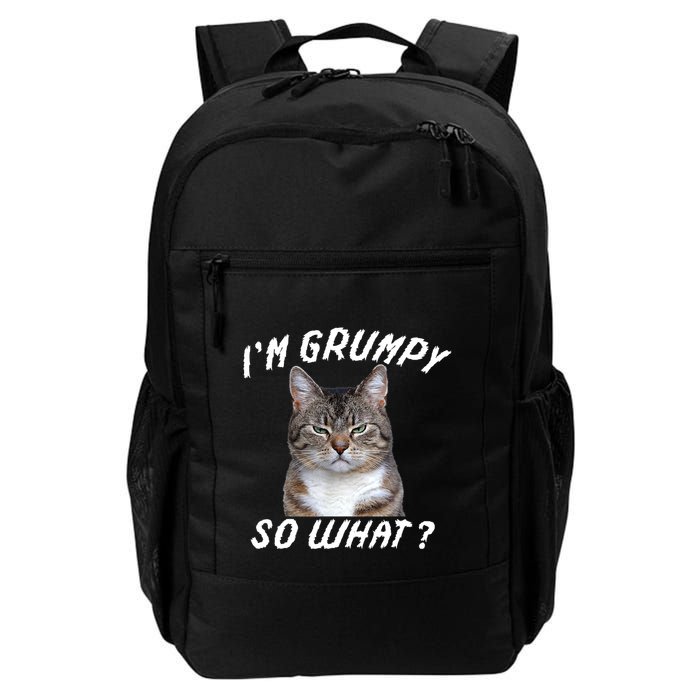 Angry Cat Meme I'm Grumpy So What Backpack
