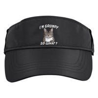 Angry Cat Meme I'm Grumpy So What Adult Drive Performance Visor