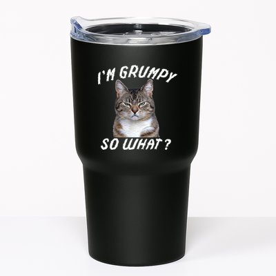 Angry Cat Meme I'm Grumpy So What Tumbler