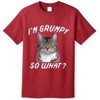 Angry Cat Meme I'm Grumpy So What T-Shirt