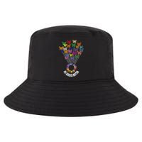 All Cancer Matters Awareness Day Ribbon Support Cool Comfort Performance Bucket Hat