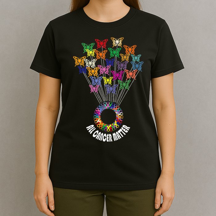 All Cancer Matters Awareness Day Ribbon Support T-Shirt