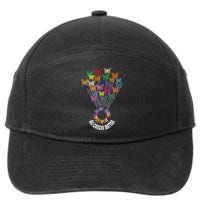 All Cancer Matters Awareness Day Ribbon Support 7-Panel Snapback Hat