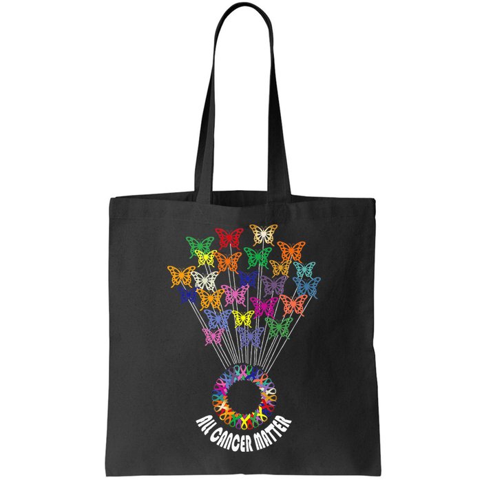 All Cancer Matters Awareness Day Ribbon Support Bag