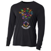 All Cancer Matters Awareness Day Ribbon Support Cooling Performance Long Sleeve Crew