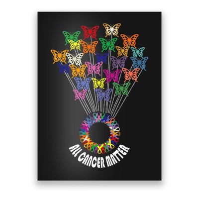 All Cancer Matters Awareness Day Ribbon Support Poster