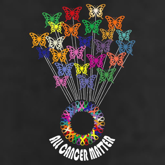 All Cancer Matters Awareness Day Ribbon Support 25L Jumbo Tote