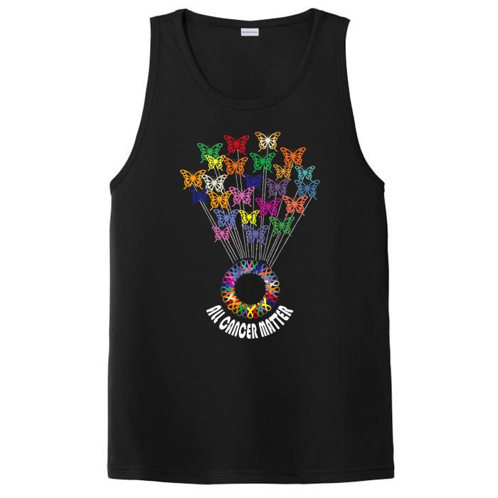 All Cancer Matters Awareness Day Ribbon Support PosiCharge Competitor Tank