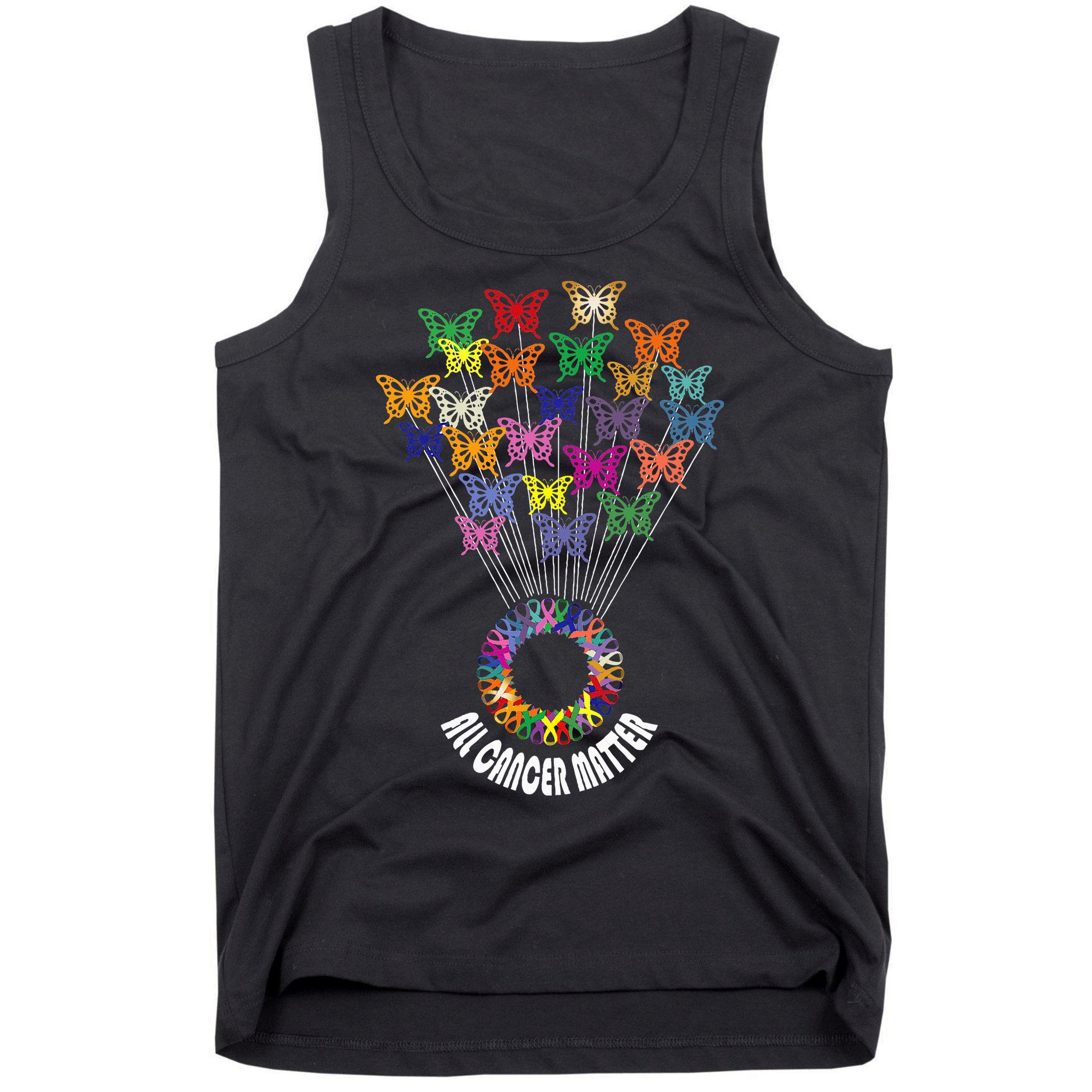 All Cancer Matters Awareness Day Ribbon Support Tank Top
