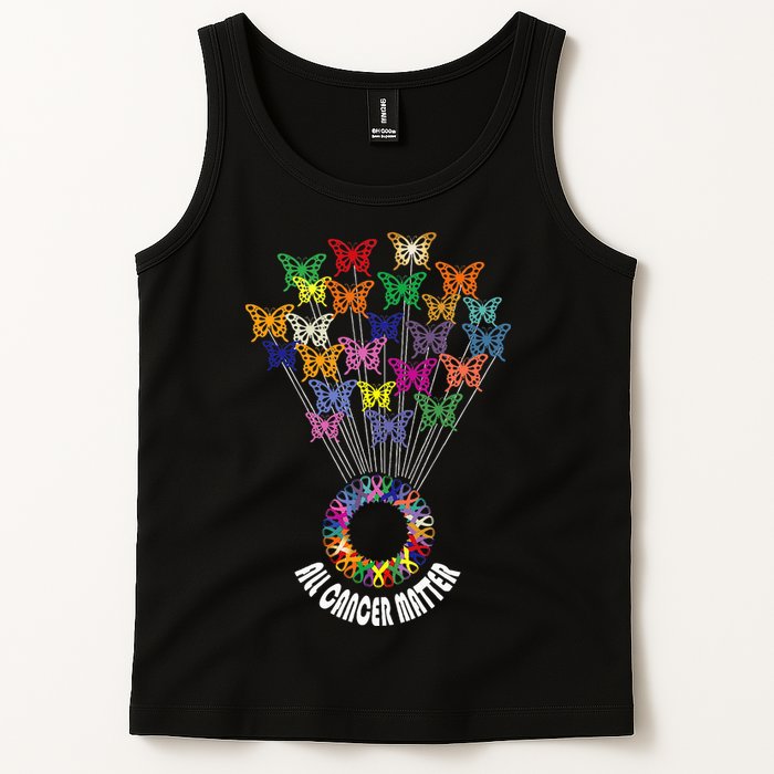 All Cancer Matters Awareness Day Ribbon Support Tank Top