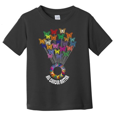 All Cancer Matters Awareness Day Ribbon Support Toddler T-Shirt