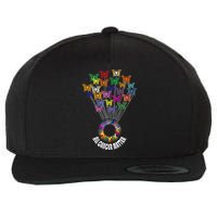 All Cancer Matters Awareness Day Ribbon Support Wool Snapback Cap