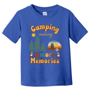 Awesome Camping Making Smore Memories Camping Lovers Meaningful Gift Toddler T-Shirt