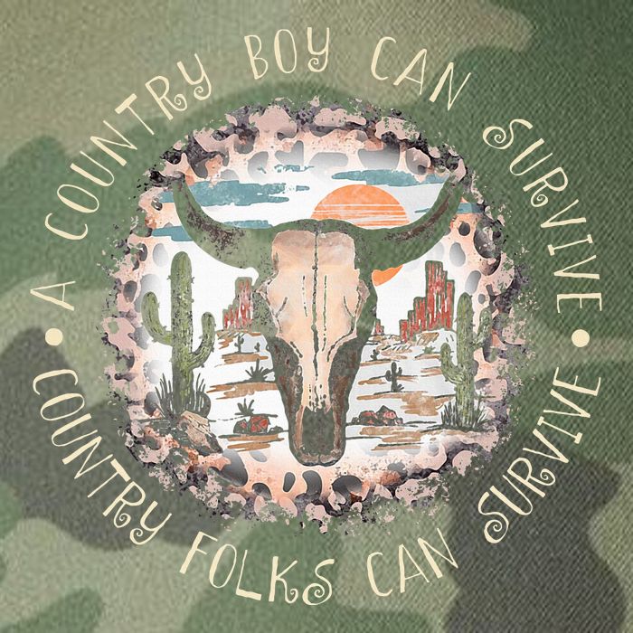 A Country Music Boy Can Survive Country Folks Can Survive Legacy Tie Dye Trucker Hat