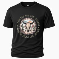 A Country Music Boy Can Survive Country Folks Can Survive Cooling Performance Crew T-Shirt
