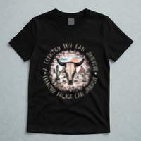 A Country Music Boy Can Survive Country Folks Can Survive T-Shirt