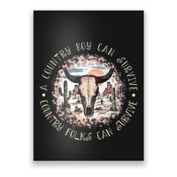 A Country Music Boy Can Survive Country Folks Can Survive Poster