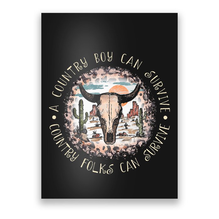 A Country Music Boy Can Survive Country Folks Can Survive Poster