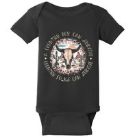 A Country Music Boy Can Survive Country Folks Can Survive Baby Bodysuit