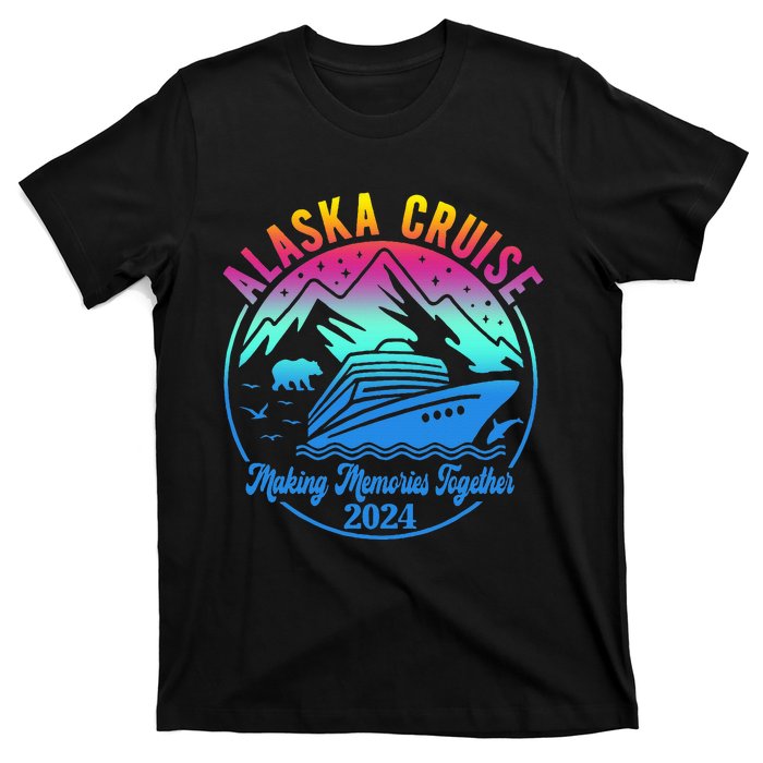 Alaska Cruise Making Memories Together 2024 T-Shirt