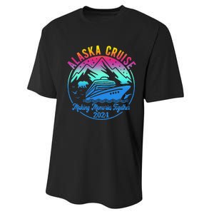 Alaska Cruise Making Memories Together 2024 Performance Sprint T-Shirt