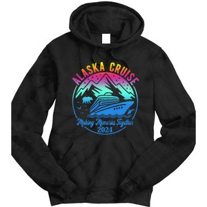 Alaska Cruise Making Memories Together 2024 Tie Dye Hoodie