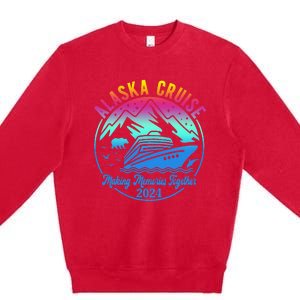 Alaska Cruise Making Memories Together 2024 Premium Crewneck Sweatshirt