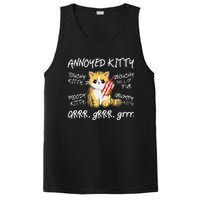 Angry Cat Moody Annoyed Kitty Size Cute CatS PosiCharge Competitor Tank