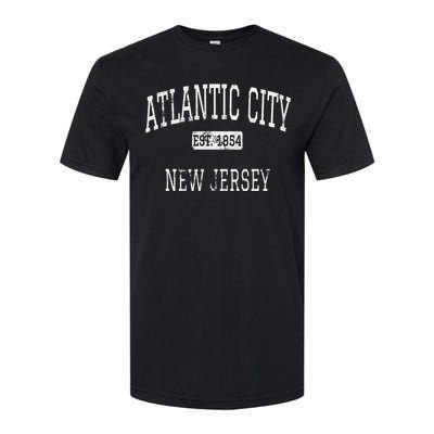 Atlantic City New Jersey Vintage NJ State Retro Sports Softstyle CVC T-Shirt