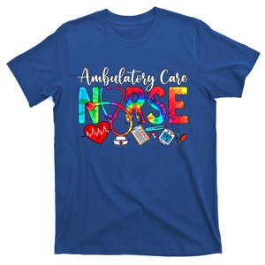 Ambulatory Care Nurse Tie Dye Love Heart Stethoscope Cool Gift T-Shirt