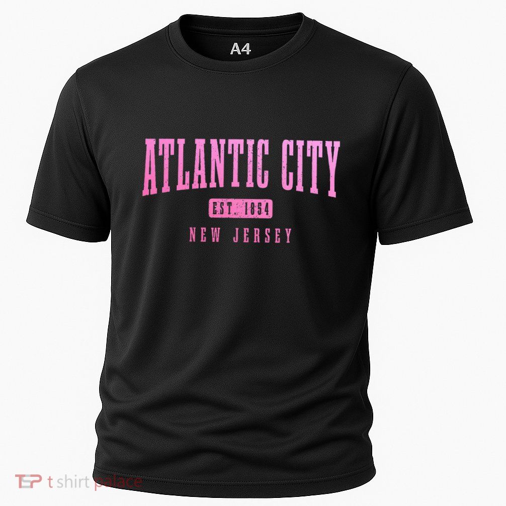 Atlantic City New Jersey Est. 1854 Pride Vintage Performance Shirt