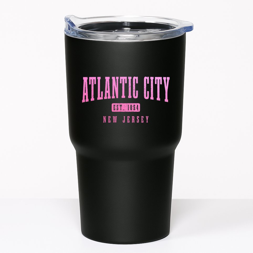 Atlantic City New Jersey Est. 1854 Pride Vintage Tumbler