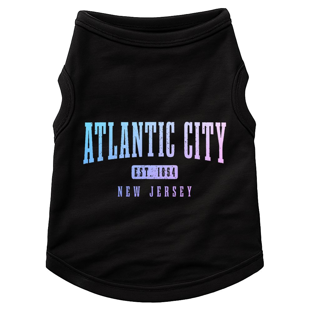 Atlantic City New Jersey Est. 1854 Pride Vintage Doggie Tank