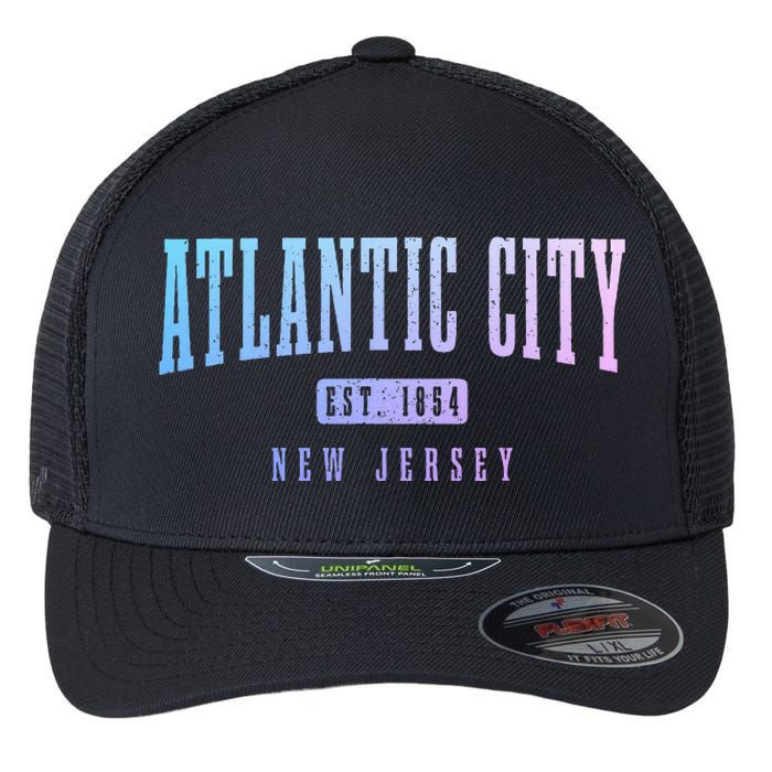 Atlantic City New Jersey Est. 1854 Pride Vintage Flexfit Unipanel Trucker Cap