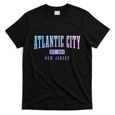 Atlantic City New Jersey Est. 1854 Pride Vintage T-Shirt