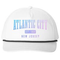 Atlantic City New Jersey Est. 1854 Pride Vintage Snapback Five-Panel Rope Hat