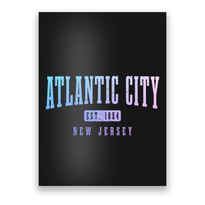 Atlantic City New Jersey Est. 1854 Pride Vintage Poster