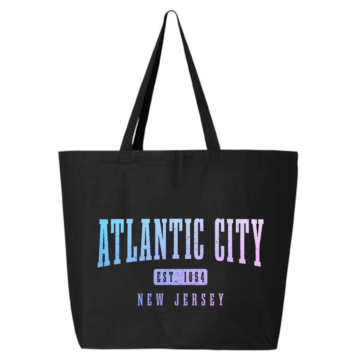 Atlantic City New Jersey Est. 1854 Pride Vintage 25L Jumbo Tote