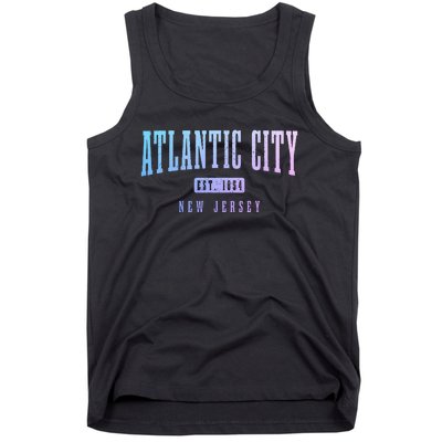 Atlantic City New Jersey Est. 1854 Pride Vintage Tank Top