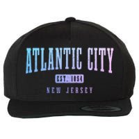 Atlantic City New Jersey Est. 1854 Pride Vintage Wool Snapback Cap